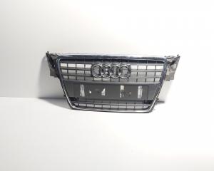 Grila bara fata centrala cu sigla, cod 8K0853651, Audi A4 (8K2, B8) (idi:717416)