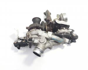 Turbosuflanta biturbo, cod 8513566, 8513568, Bmw X5 (F15, F85) 2.0 diesel, B47C20B (id:718739)