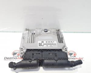 Calculator motor ECU, cod 06F906056AM, 0261S02132, Seat Toledo 3 (5P2) 2.0 FSI, BVY (idi:309824)