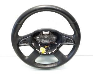 Volan piele cu comenzi, cod 5E0419091AC, Skoda Octavia 3 (5E3) (idi:541711)
