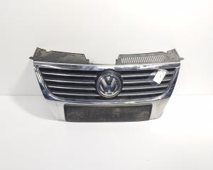 Grila bara fata centrala cu sigla si loc de senzori, Vw Passat (3C2) (id:723485)