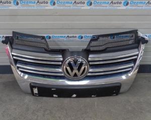 Grila bara fata centrala cu sigla, 1K5853651, Vw Jetta 3 (1K2) 2005-2010 (id:207528)