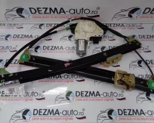 Macara cu motoras stanga fata, 8K0837461, 8K0959801, Audi A4 Allroad (8KH, B8)