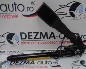 Capsa centura stanga fata cu fir, GM13127266, Opel Astra H 2004-2008 (id:211435)