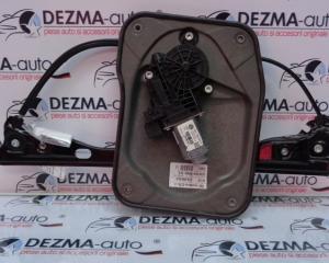 Macara cu motoras stanga fata 5J2837401B, 6Q1959802E, Skoda Fabia 2 (5J) 2006-2013 (id:212651)