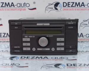 Radio cd, 6S61-18C815-AF, Ford Focus 2 combi (DAW_) 2004-2011(id:122319)