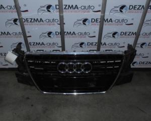 Grila bara fata centrala cu sigla, 8T0853651E, Audi A5