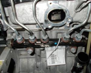 Rampa injector Peugeot 207, 1.4hdi, 9685297580