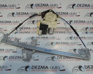 Macara cu motoras dreapta fata, 9634456880, 9649911680, Peugeot 307 sedan