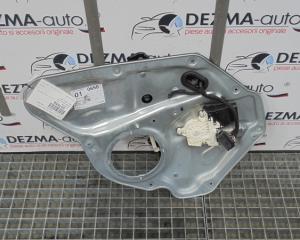 Macara cu motoras stanga spate, 1K9839755A, 1K0959703AG, Vw Golf 5 Variant (1K5) (id:257556)