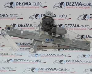 Macara cu motoras stanga fata, 9681182380, Peugeot 207 (WA) (id:260057)