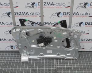 Macara cu motoras stanga fata, 6Y0837755C, Skoda Fabia 1 sedan (6Y3)