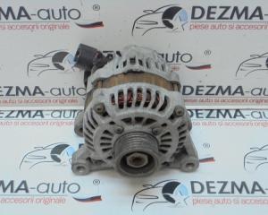 Alternator 80A, cod 9638544280, Peugeot 206 sedan, 1.6 benz, NFU (id:284026)