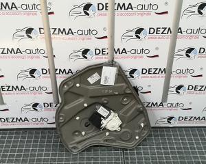 Macara cu motoras stanga spate 1Z0839655A, Skoda Octavia 2 (1Z3) (id:320736)