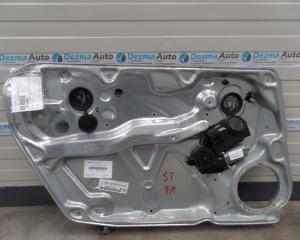 Macara cu motoras stanga fata, 1C0959801A, 3B4837755D, Skoda Superb 2002-2008, (id.156992)