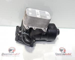 Carcasa filtru ulei cu racitor ulei, Vw Golf 6 (5K1) 1.6 tdi, cod 03L115389C (id:365445)