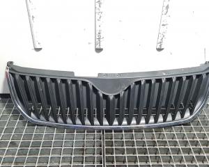 Grila capota fata cu sigla, Skoda Superb II (3T4), 3T0853633