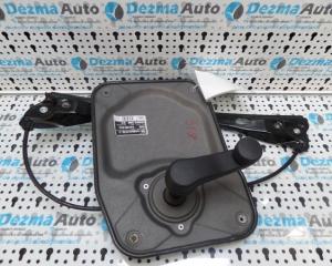 Macara manuala stanga spate 5J4839401B, Skoda Fabia (5J) 2006-2013