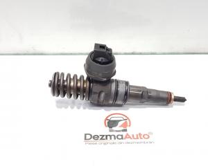 Injector, Audi A4 (8E2, B6) [Fabr 2000-2004] 1.9 tdi, AWX, cod 038130073BA/RB3, 0414720216 (id:403205)