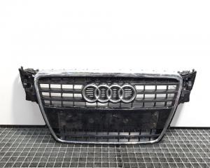 Grila bara fata centrala cu sigla, Audi A4 (8K2, B8) [Fabr 2008-2015] 8K0853651 (id:417592)