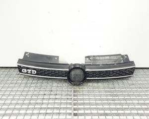 Grila fata bara centrala, Vw Golf 6 (5K1) [Fabr 2009-2013] 5K0853651A (id:423888)