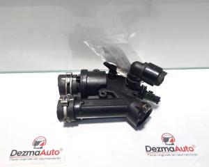 Corp termostat, Peugeot 407 SW [Fabr 2004-2010] 2.2 hdi, 4H01, 9657182080 (id:441156)