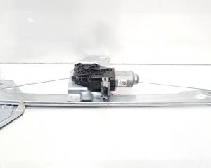 Macara cu motoras stanga fata, Peugeot, cod 9680558180 (id:405270)