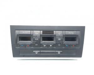 Display climatronic, cod 8E0820043BJ, Audi A4 Avant (8ED, B7)