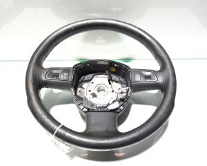 Volan piele cu comenzi, cod 8P0419091BL, Audi A4 (8EC, B7) (id:462184)