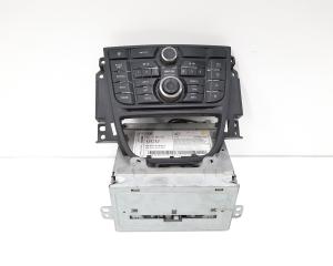 Radio CD cu butoane comenzi, cod 22805138, 13360093, Opel Astra J Sedan