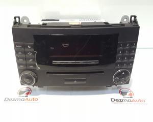 Radio CD, cod A1698700609, Mercedes Clasa B (W245)