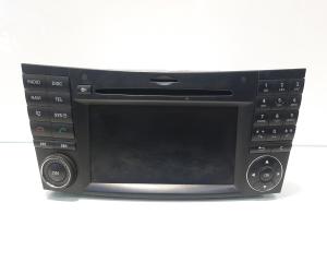 Radio CD cu navigatie si loc de card, cod A2118705194, Mercedes Clasa E T-Model (S211)