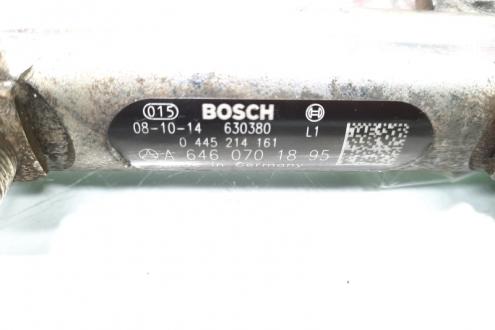 Rampa injectoare cu senzori, cod A6460701895, 0445214161, Mercedes Sprinter 3,5 Platforma (906) 2.2 CDI, OM646985 (idi:466590)