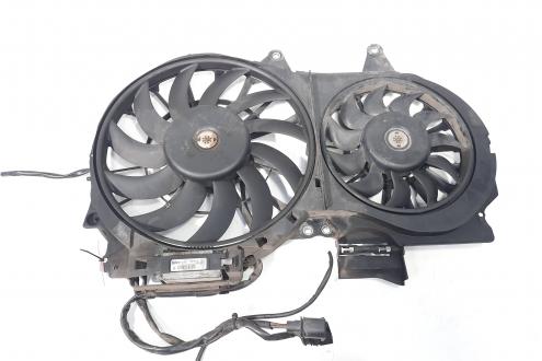 Grup electroventilatoare cu releu, cod 8E0121205AB, Audi A4 Avant (8ED, B7), 2.0 TDI, BLB (idi:468059)