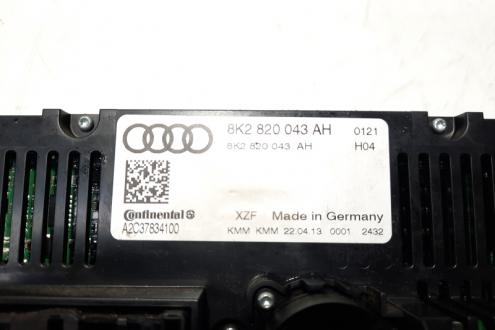 Display climatronic, cod 8K2820043AH, Audi A4 (8K2, B8) (id:470317)
