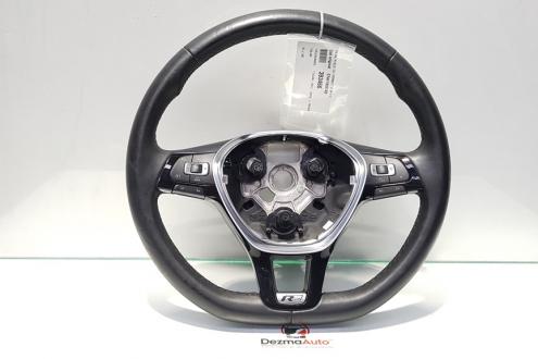 Volan piele cu comenzi, cod 5TA419091AD, VW T-Roc (A11) (idi:393466)