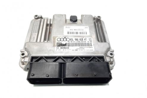 Calculator motor, cod 03L906018HT, 0281018577, Audi A5 (8T3) 2.0 TDI, CJC (idi:470329)