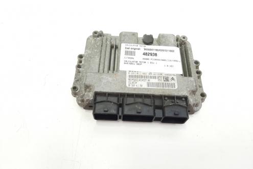 Calculator motor, cod 9656841180, 0281011802, Citroen Xsara Picasso, 1.6 HDI, 9HX (id:482938)