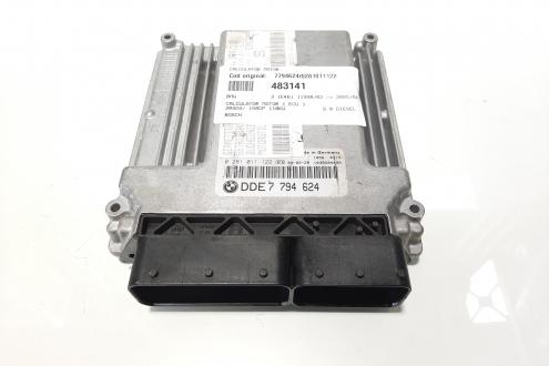 Calculator motor Bosch, cod 7794624, 0281011122, Bmw 3 (E46) 2.0 D, 204D4 (id:483141)