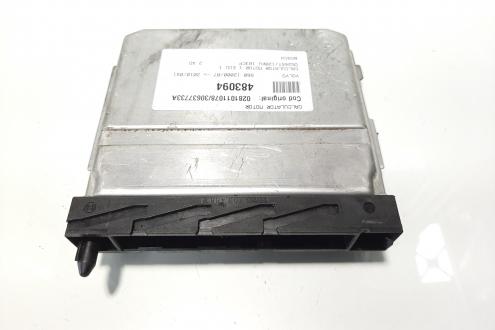 Calculator motor Bosch, cod 0281011078, 30637733A, Volvo S60, 2.4 D, D5244T (id:483094)