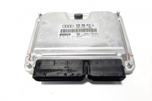Calculator motor Bosch, cod 038906019LL, 028101124, Audi A6 (4B2, C5), 1.9 TDI, AWX (id:483099)