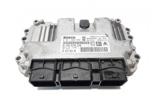 Calculator motor Bosch, cod 9662306380, 0261208558, Peugeot 307, 1.6 HDI, 9HX (id:483170)