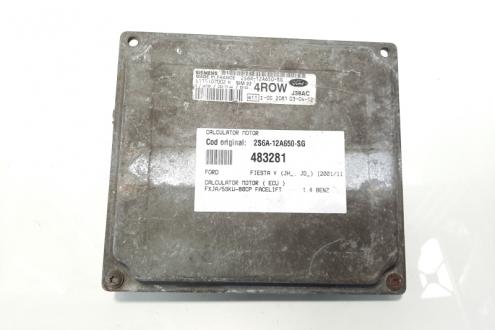 Calculator motor, cod 2S6A-12A650-SG, Ford Fiesta 5, 1.4 benz, FXJA (id:483281)