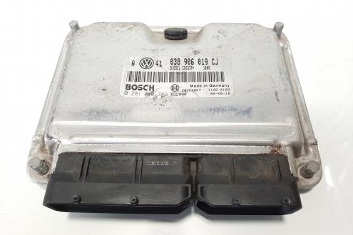 Calculator motor, cod 038906019CJ, 0281010302, Vw Golf 4 Variant (1J5) 1.9 TDI, AJM, 4x4 (id:483409)