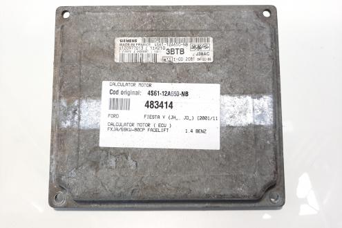 Calculator motor, cod 4S61-12A650-NB, Ford Fiesta 5, 1.4 B, FXJA (id:483414)