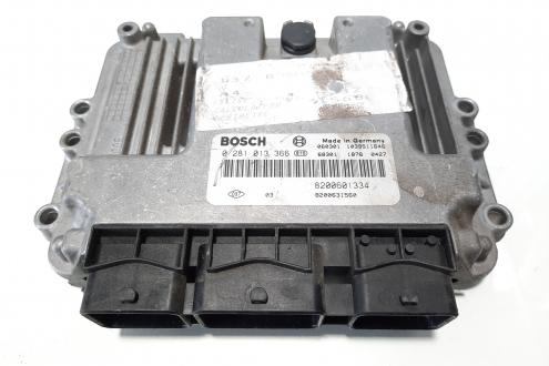 Calculator motor, cod 8200601334, 0281013366, Renault Megane 2 Sedan, 1.9 DCI, F9QB800 (id:483506)