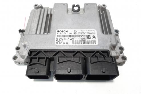 Calculator motor, cod 9664738680, 0261201505, Peugeot 308, 1.6 B, 5FW (id:483533)