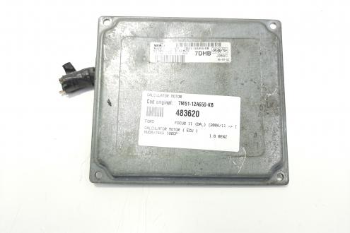 Calculator motor, cod 7M51-12A650-KB, Ford Focus 2 (DA) 1.6 B, HWDA (id:483620)