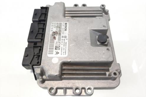 Calculator motor Bosch, cod 9665674480, 0281014729, Citroen C5 (III), 1.6 HDI, 9H01, 9HZ (idi:483496)