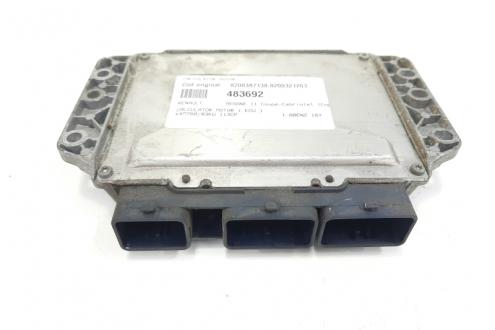 Calculator motor, cod 8200387138, 8200321263, Renault Megane 2 Combi, 1.6 benz, 16V, K4M760 (idi:483692)